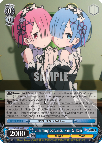 Charming Servants, Ram & Rem