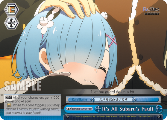 It's All Subaru's Fault