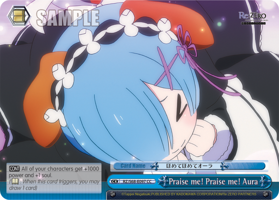 Praise me! Praise me! Aura