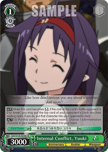 Internal Conflict, Yuuki