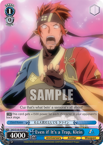 Even if It's a Trap, Klein