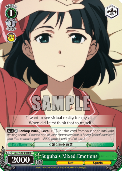 Suguha's Mixed Emotions