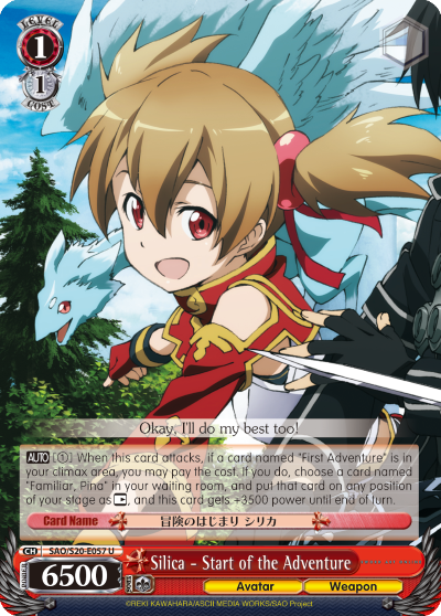 Silica - Start of the Adventure