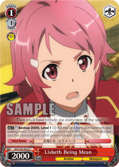 Lisbeth Being Mean
