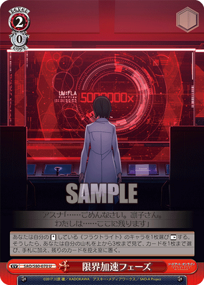 限界加速フェーズ