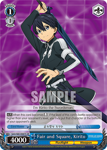 Fair and Square, Kirito