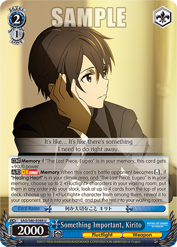 Something Important, Kirito