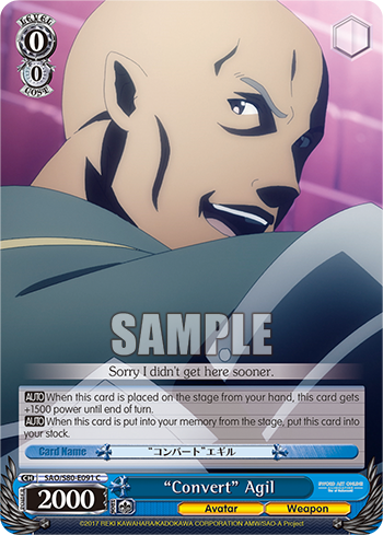 "Convert" Agil