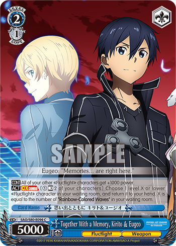 Together With a Memory, Kirito & Eugeo