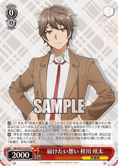 届けたい想い 梓川 咲太