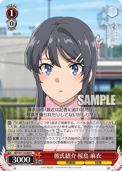 彼氏紹介 桜島 麻衣