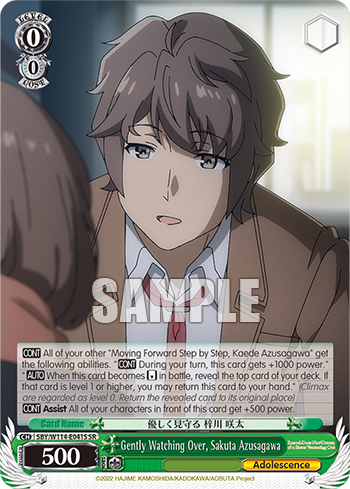 Gently Watching Over, Sakuta Azusagawa