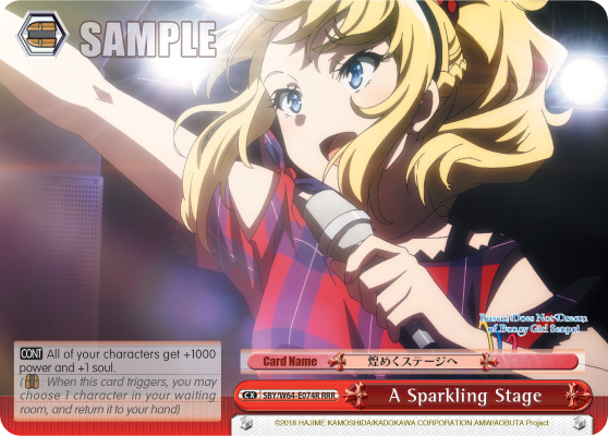 A Sparkling Stage