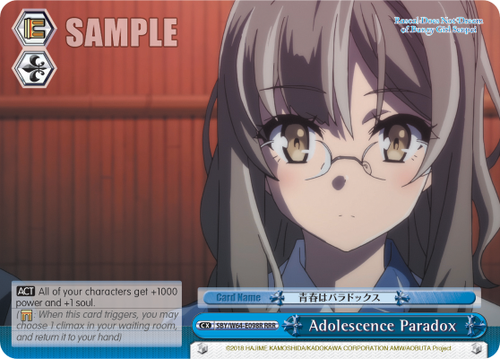 Adolescence Paradox