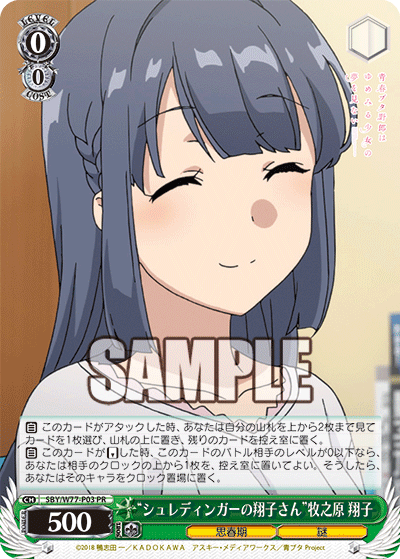 “シュレディンガーの翔子さん”牧之原 翔子