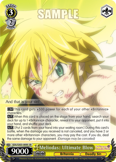 Meliodas: Ultimate Blow