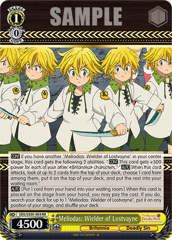 Meliodas: Wielder of Lostvayne