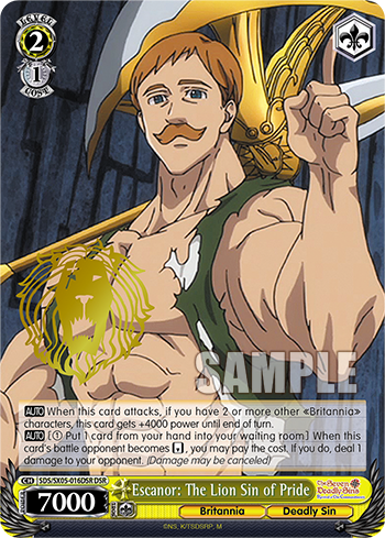 Escanor: The Lion Sin of Pride