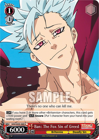 Ban: The Fox Sin of Greed