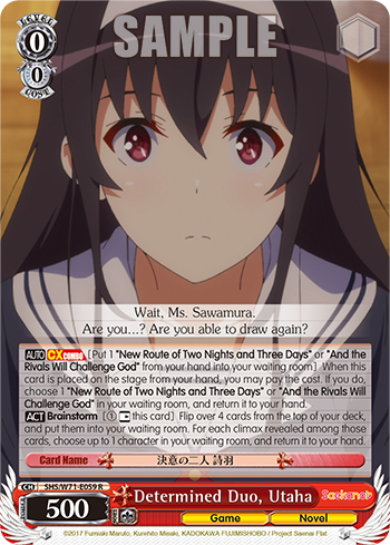 Determined Duo, Utaha