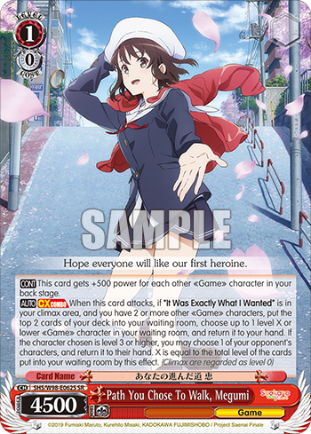 Path You Chose To Walk, Megumi