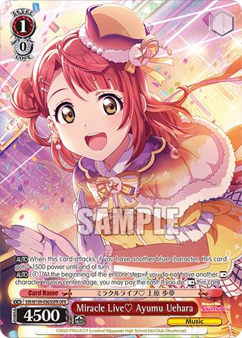 Miracle Live♡ Ayumu Uehara