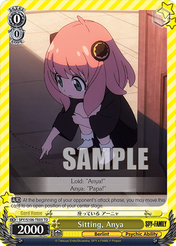 Sitting, Anya