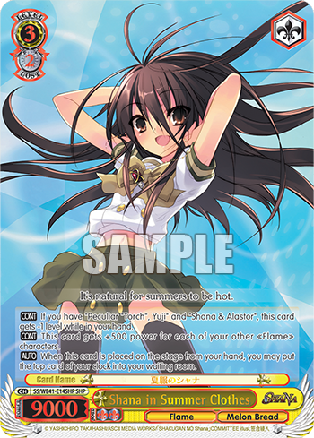 Shana in Summer Clothes