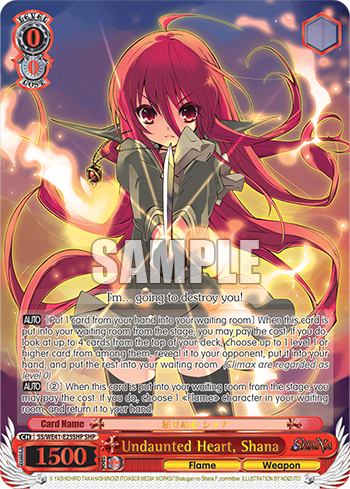Undaunted Heart, Shana