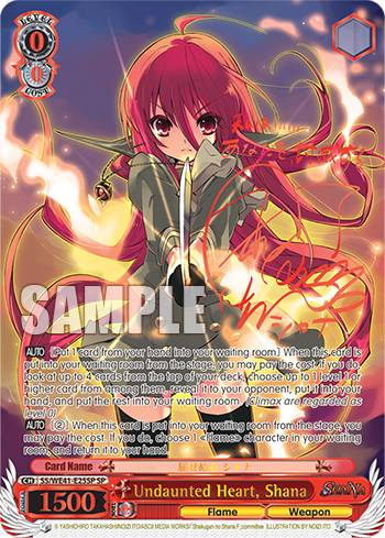 Undaunted Heart, Shana
