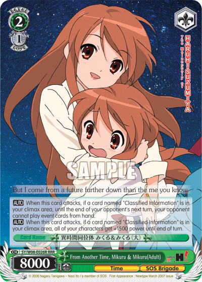 From Another Time, Mikuru & Mikuru(Adult)