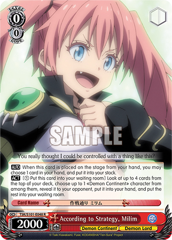 According to Strategy, Milim