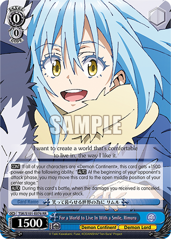 For a World to Live In With a Smile, Rimuru