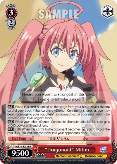 "Dragonoid" Milim