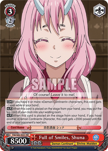 Full of Smiles, Shuna