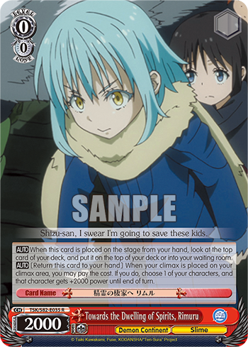 Towards the Dwelling of Spirits, Rimuru