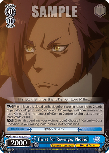 Thirst for Revenge, Phobio