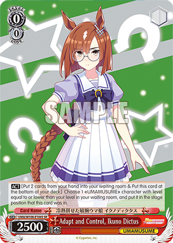 Adapt and Control, Ikuno Dictus