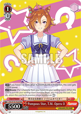 Pompous Star, T.M. Opera O