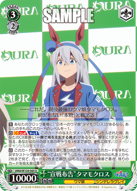 “宣戦布告”タマモクロス