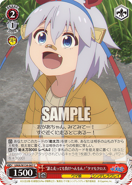 “誰と走っても負けへんもん！”タマモクロス