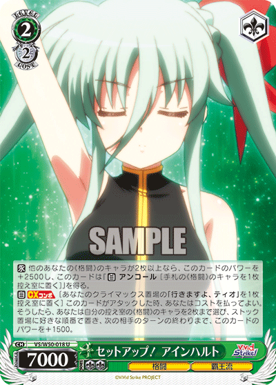 セットアップ！ アインハルト